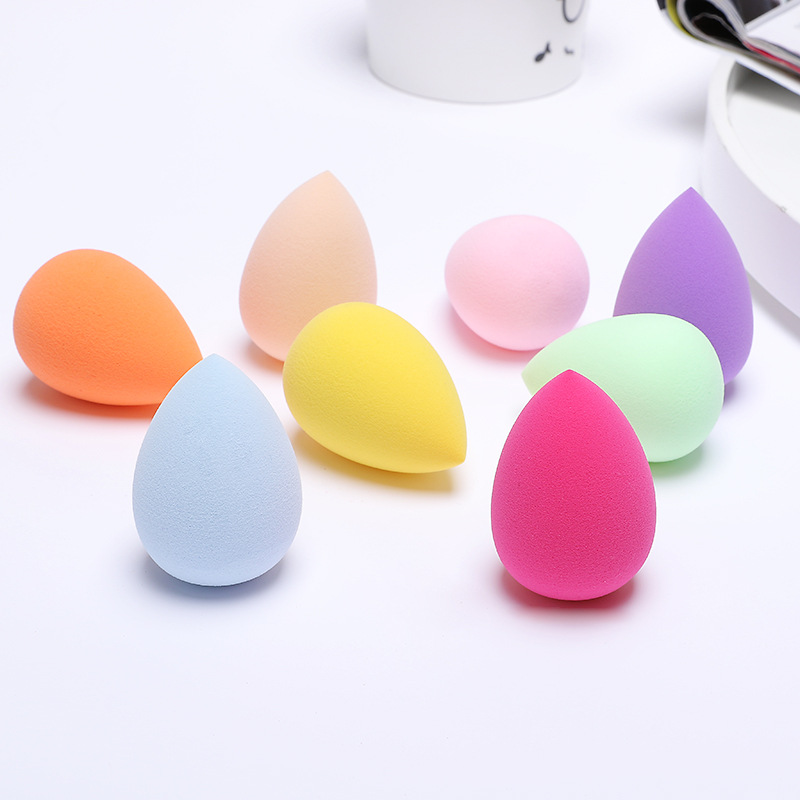 4 * 6 fine a non latex powder puff water drop gourd oblique cut powder puff face wash puff cotton pad beauty egg becomes larger in water