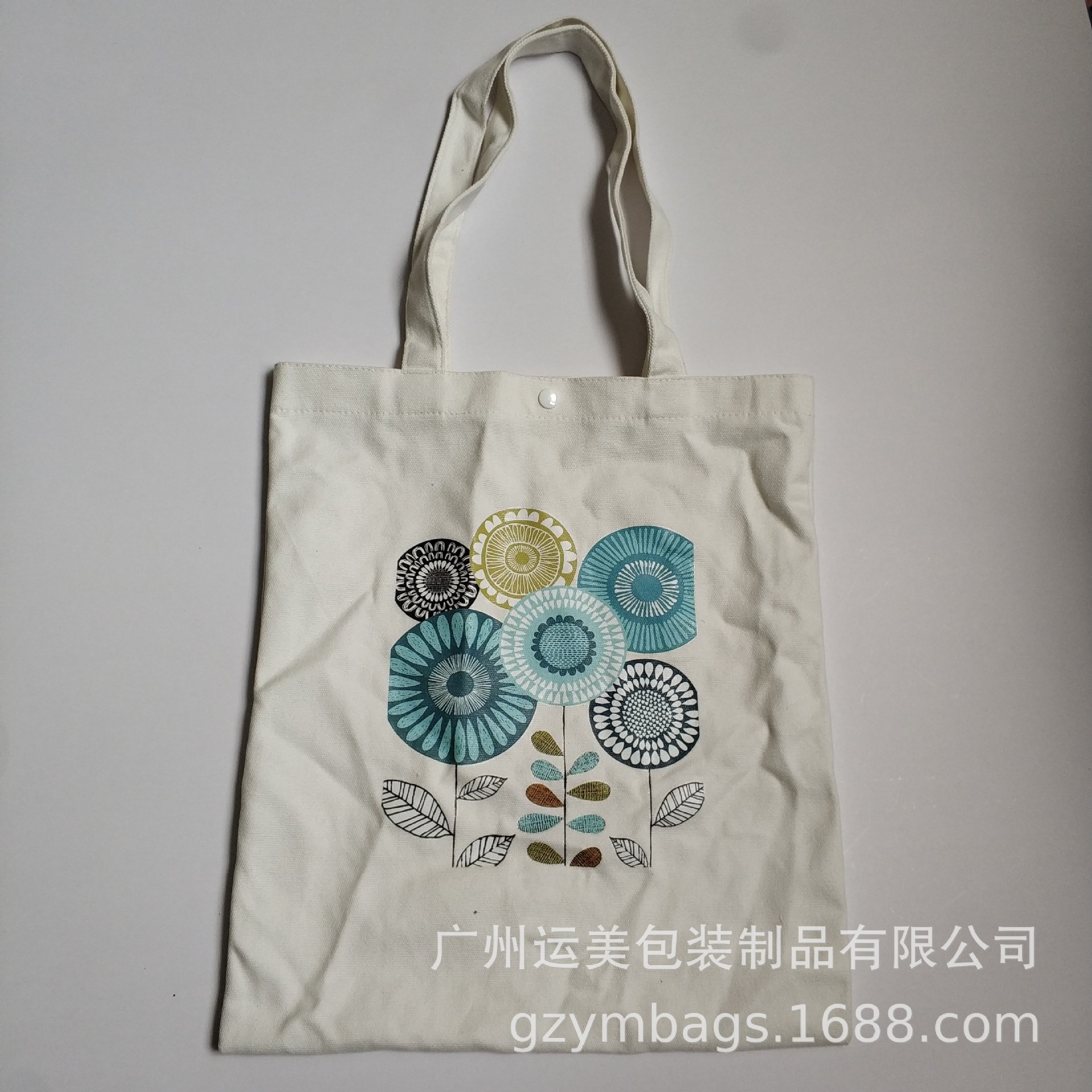 广州厂家 创意全棉帆布袋 简约百搭布袋 帆布购物袋手提袋