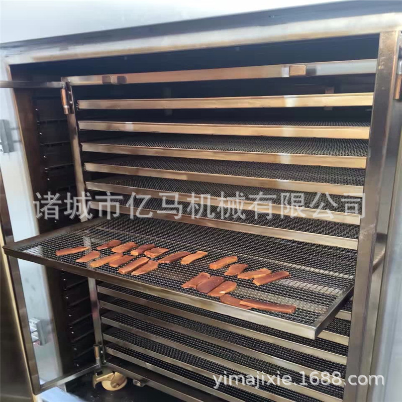 鸭胸肉微醺腊肠熏烤炉150公斤香肠烟熏炉厂家 蒜蓉肠加工配套设备
