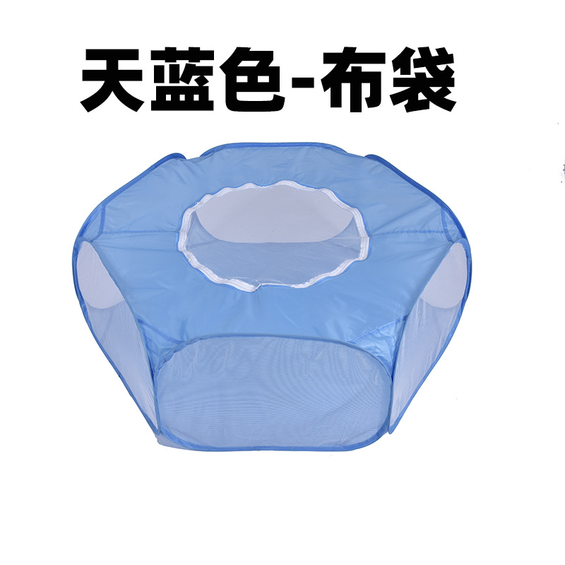 带盖-天蓝色-布袋