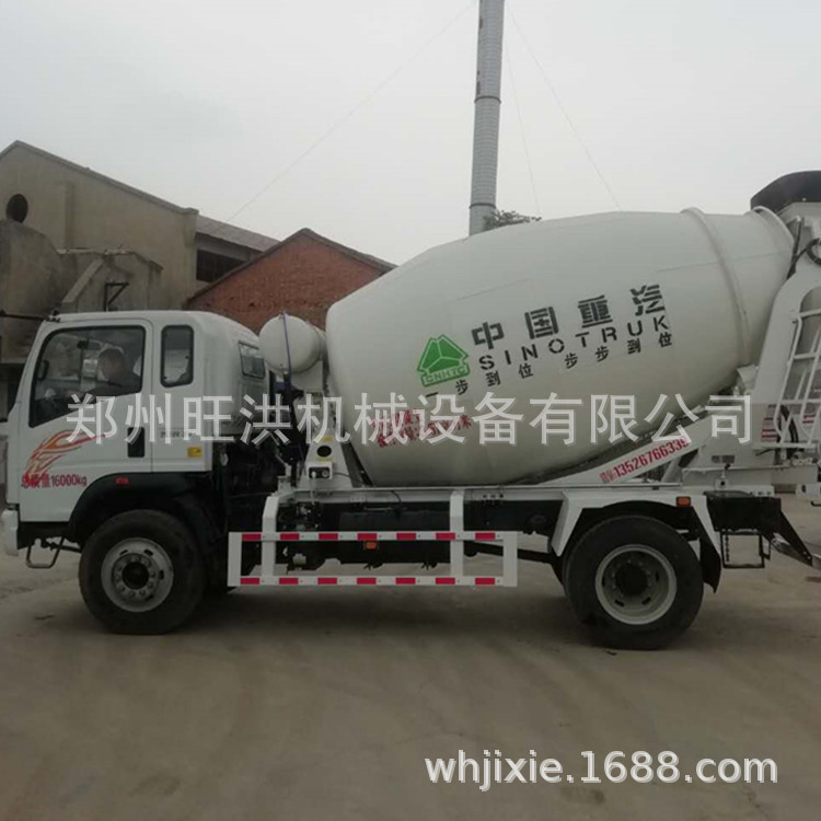 定制小型搅拌罐车无需上* 乡村道路/限宽道路搅拌车 2-8方搅拌车