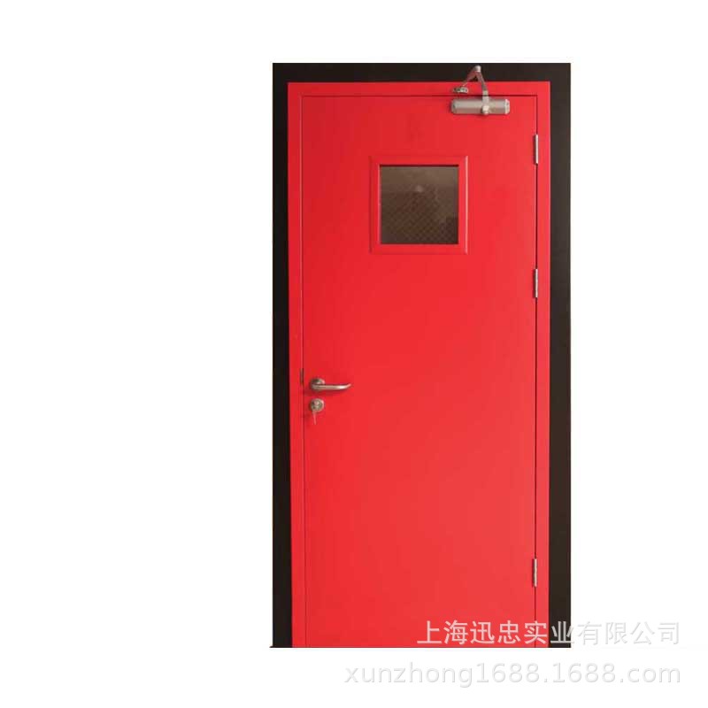 厂家批发钢制防火门酒店逃生门商场隔热防火门管井门