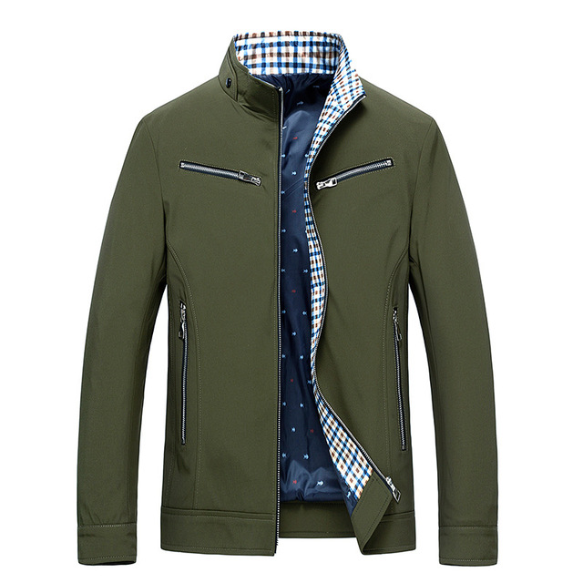 Spring and autumn thin men’s Lapel business slim coat casual versatile jacket man