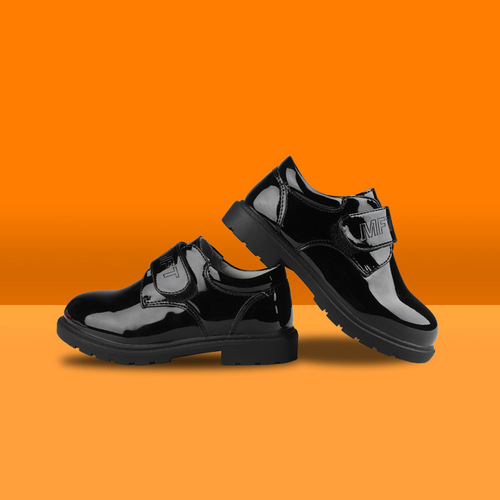 Spring new lace-up children's leather shoes for boys and girls Velcro children's shoes student performance shoes wholesale factory direct supply