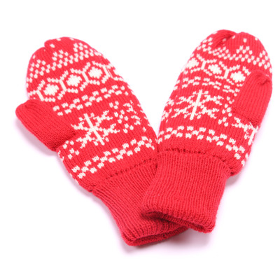 Manufactor supply winter fashion Knitted gloves Knitting bag cover-Jacquard Gloves