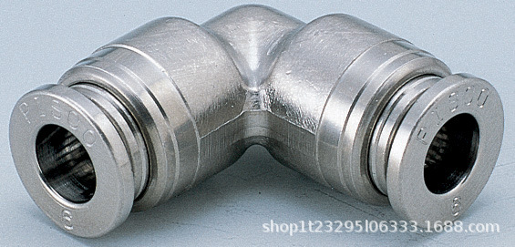 PISCO氟素树脂制管接头L型承口F-UEA-H2-TH2SF-UEA-H3-TH3S/4S/8S