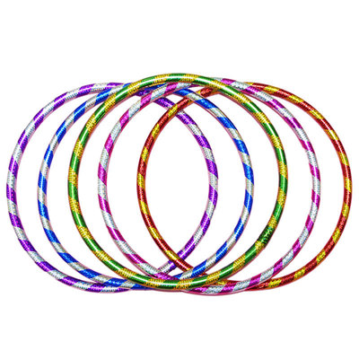 批發兒童塑料呼啦圈幼兒園小學生做早操舞蹈表演彩色呼啦圈體操圈