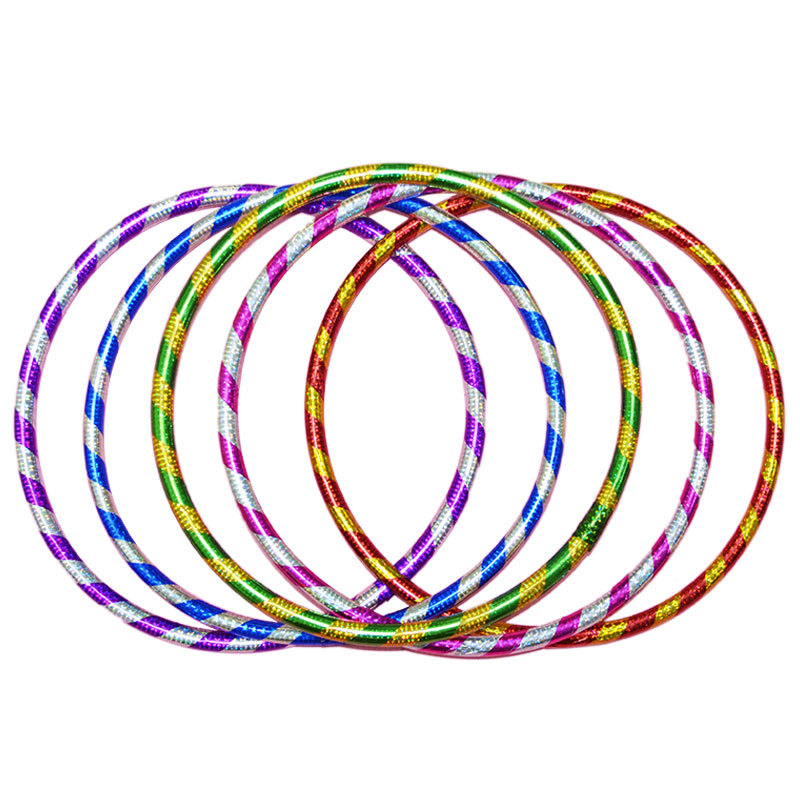 批發兒童塑料呼啦圈幼兒園小學生做早操舞蹈表演彩色呼啦圈體操圈