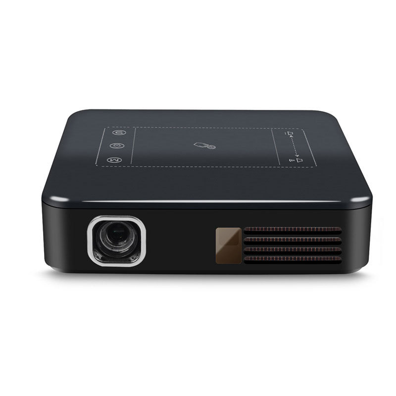 智能微型投影仪高清家用办公1080p便携小投影机迷你DLP安卓WIFI