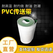 pvc環形輸送帶傳送帶膠皮 耐熱防滑工業傳送機帶現貨廠家批發