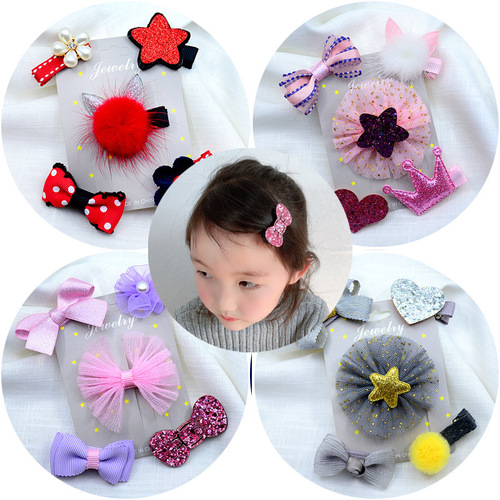 Children's hairpins, headwear, princess accessories, cute baby hair accessories, infant hair accessories, girls' hair accessories, children's hair accessories