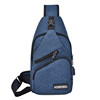 Men's one-shoulder bag, sports backpack, chest bag, shoulder bag, suitable for import, wholesale