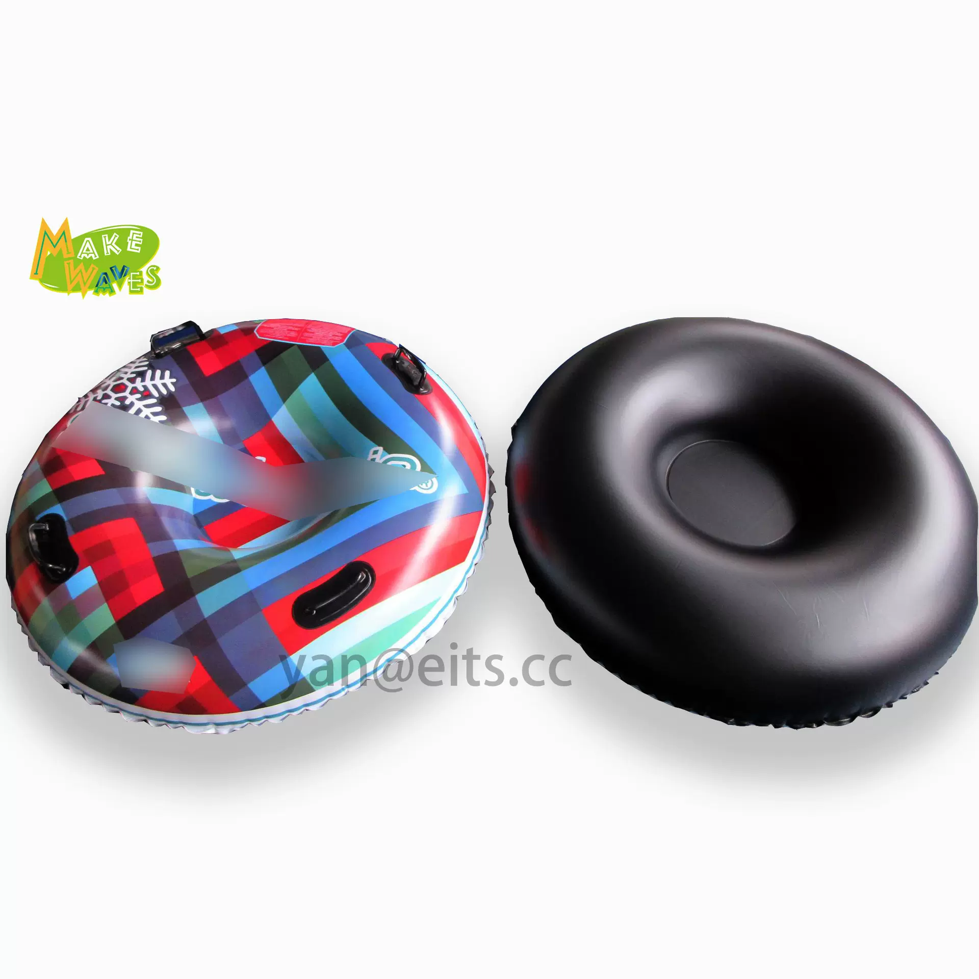 双人滑雪圈 成人儿童滑雪圈43寸