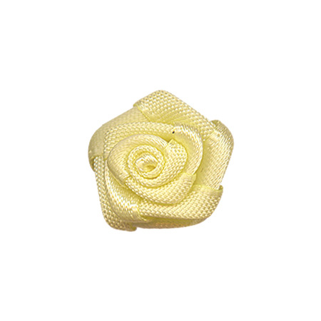 Yao Ming cinta tocado Decoración Ropa Rosa pequeña flor hecha a mano DIY de tres puntos de cinco ángulos cinta de poliéster Rosa pequeña flor
