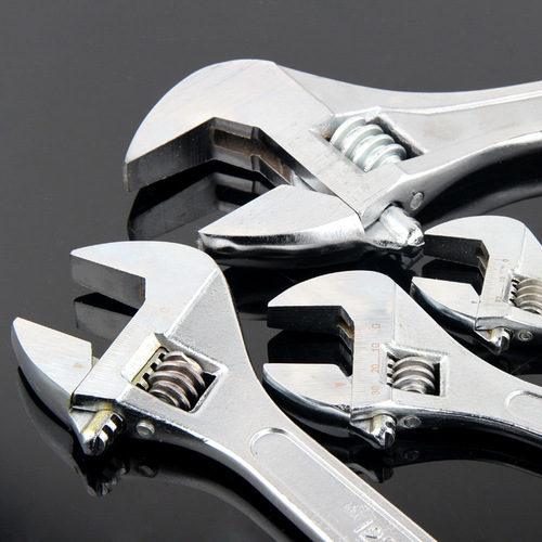 Factory supply activity wrench tool adjustable wrench wrench head wrench mouth adjustable wrench open wrench 6-24 inches