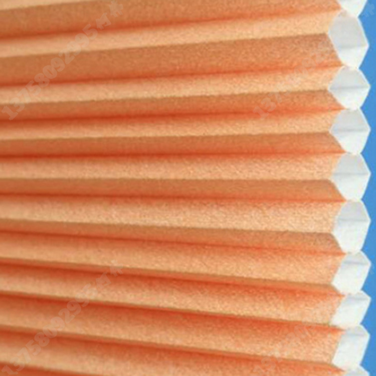 藍色窗簾水刺布