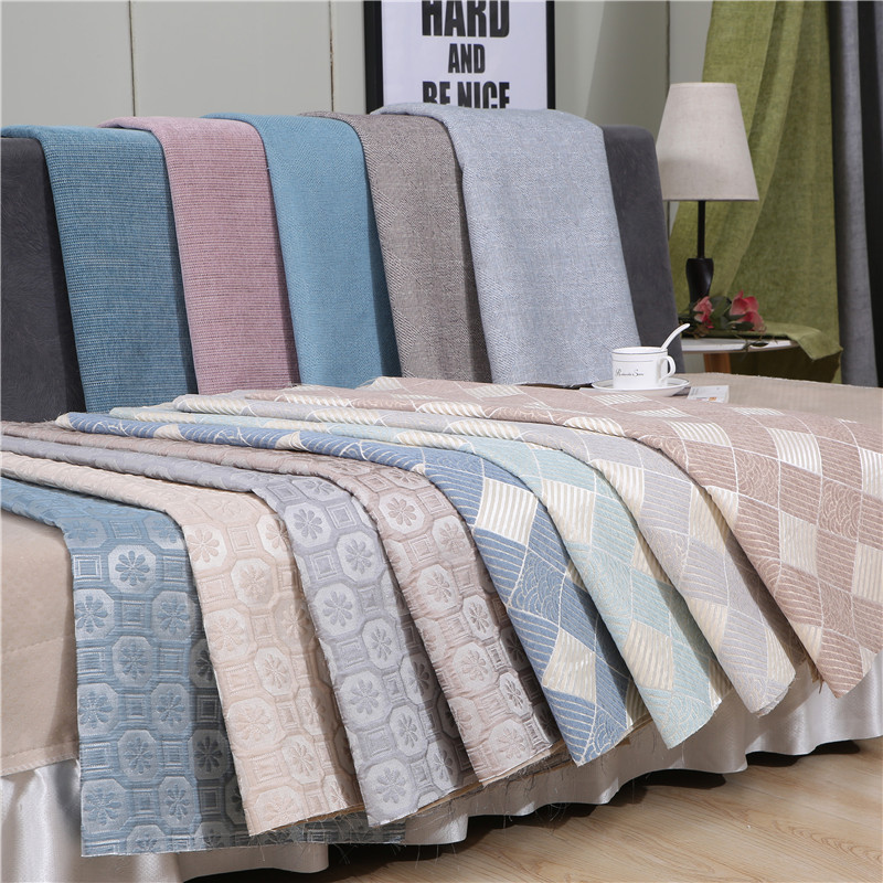 new pattern reunite with Sofa cushion Fabric Partially Prepared Products Sofa cushion cloth Four seasons Sofa cushion Mat Cushion summer