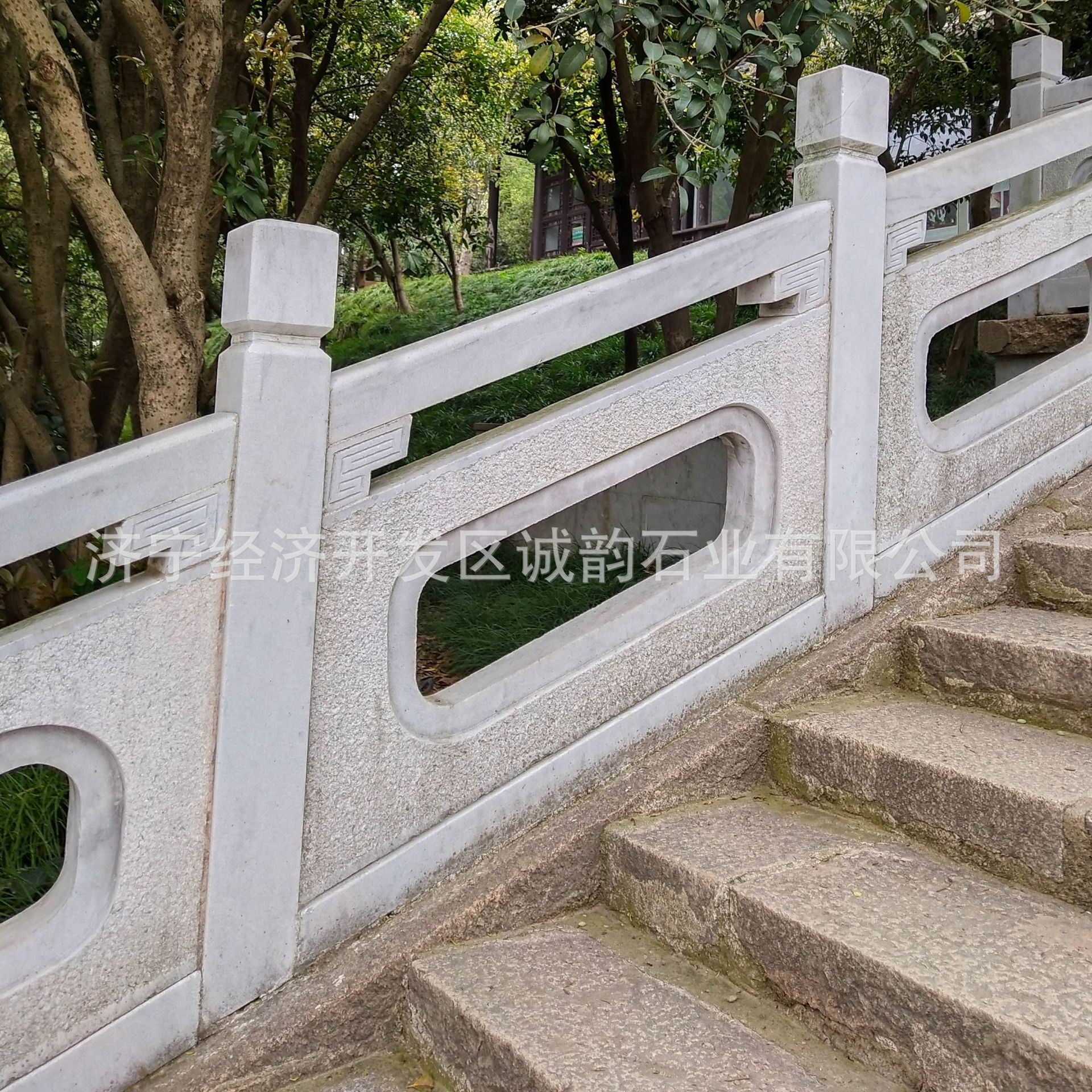 嘉祥诚韵石栏杆护栏雕刻厂家 包安装 青石花岗岩汉白玉各种石栏杆-阿里巴巴