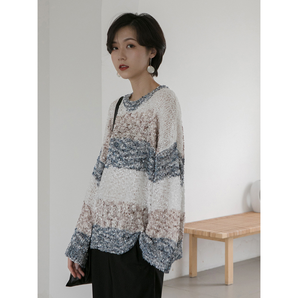 Pull femme en Fibre de polyester Polyester  - Ref 3414624 Image 4