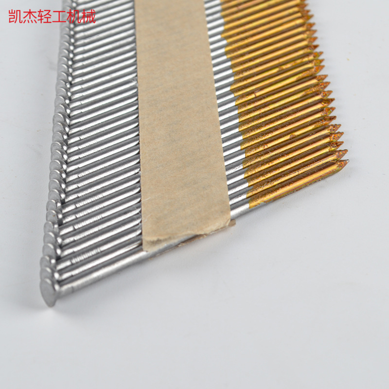 厂家加工定制34度纸排钉半冒斜排钉纸排钉木屋木结构纸排钉出口-阿里巴巴