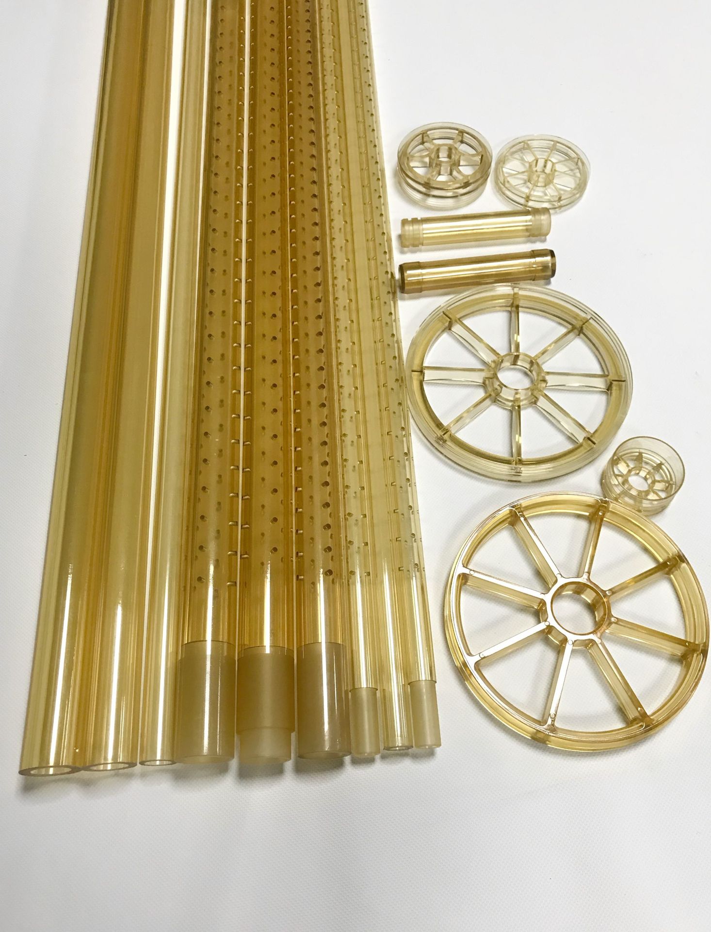 PSUPSF医药果汁维生素物料膜中芯管制品特种塑料中心管渗滤渗透管