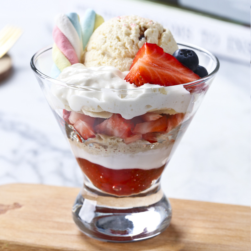 Libbey Libby glass Ice cream cup Salad Dessert Ice cream cup FIB fruit juice ins Ice cream cup