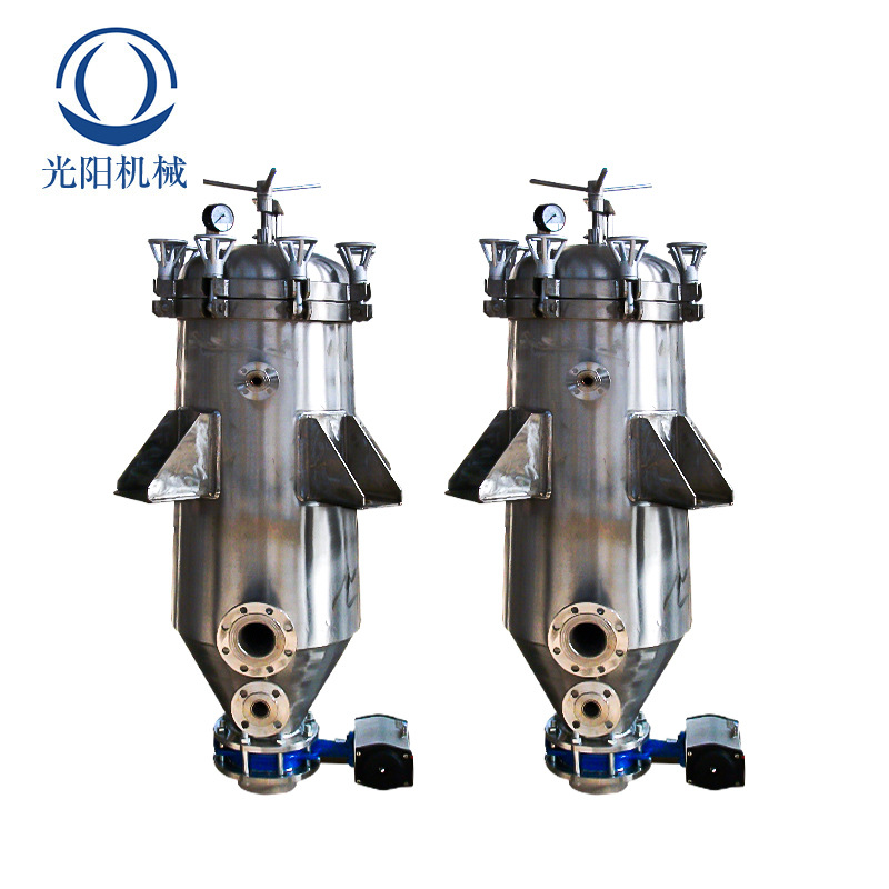 过滤机 板框式过滤机化工食品饮料自动排渣过滤器硅藻土过滤器