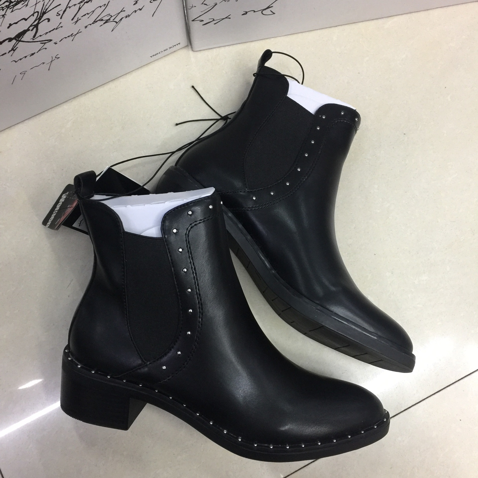 Bottes femme MARQUE EUROPéENNES ET AMéRICAINES en PU artificiel - Ref 3355177 Image 7