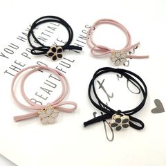Japanese-Korean two-in-one hair tie and ribbon for Instagram flowers, cute hair tie, rubber band hair clip, hair accessory for women