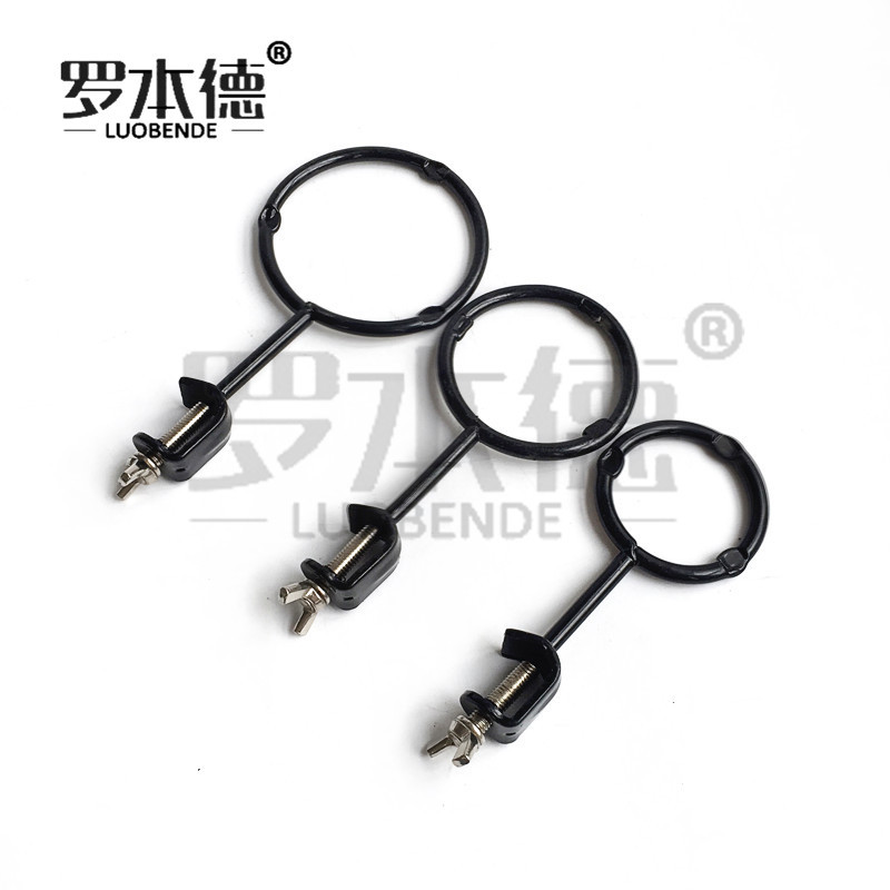 罗本德 铁三环 铁三圈 大中小三件套 配铁架台用配件  实验耗材