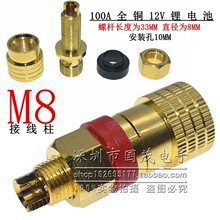 12V�늳�200Aȫ�~M8��푽Ӿ���8mm��늙C늺��C��׃���㽶����