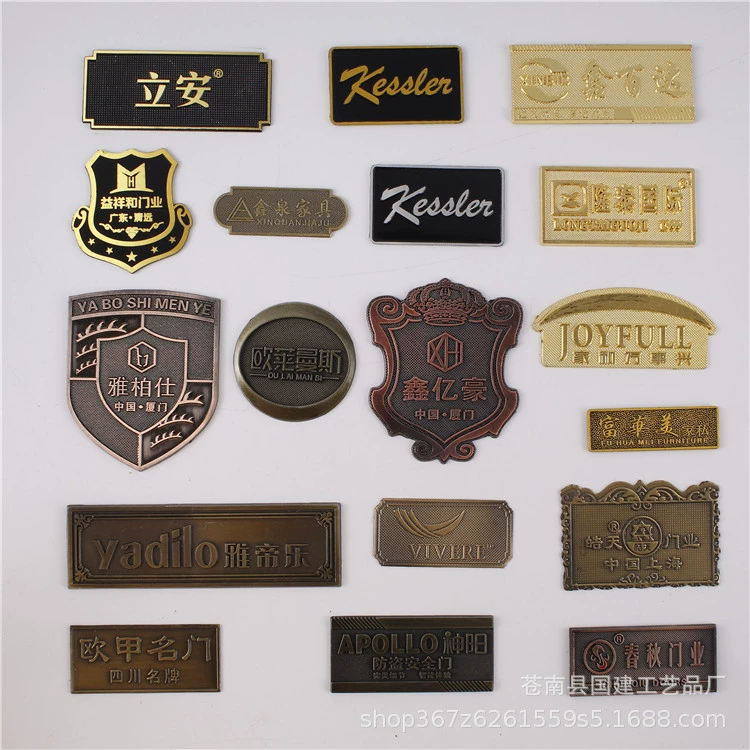 Производство металлических вывесок из нержавеющей стали шильдика товарный знак