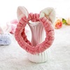 Cute three dimensional headband for face washing, face mask, hairgrip, Japanese and Korean