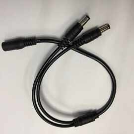 一分二电源线 dc线 1拖2插头线 5521公母线 适配监控线
