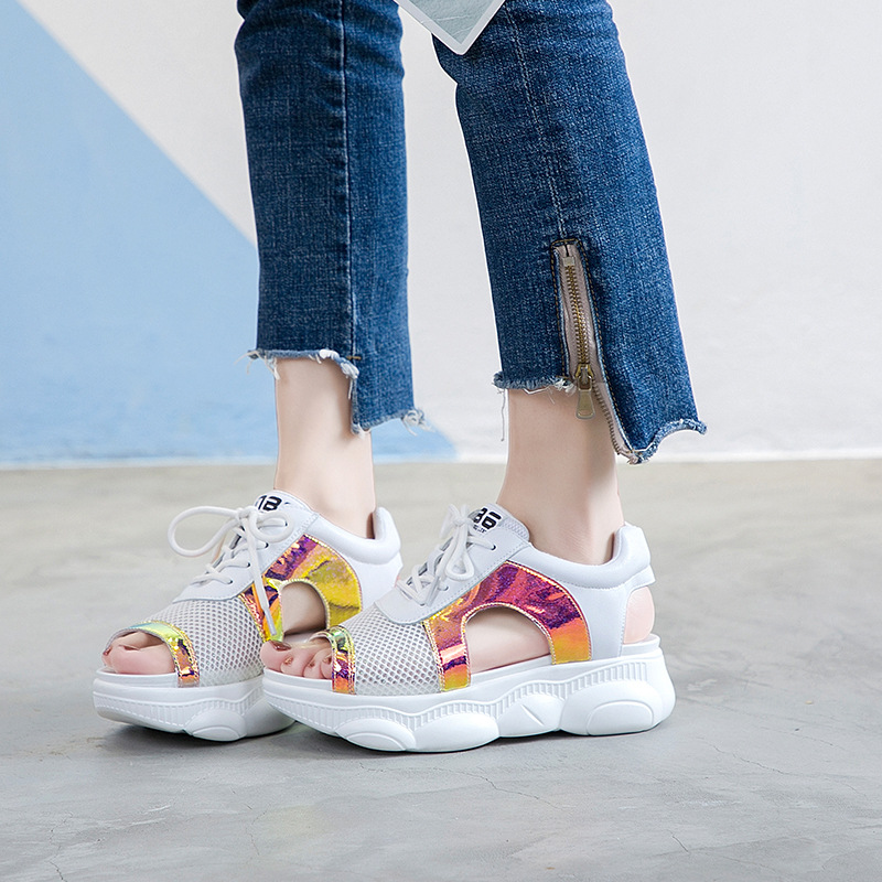 Chaussures été pour femme en Polyuréthane - Ref 3345415 Image 4