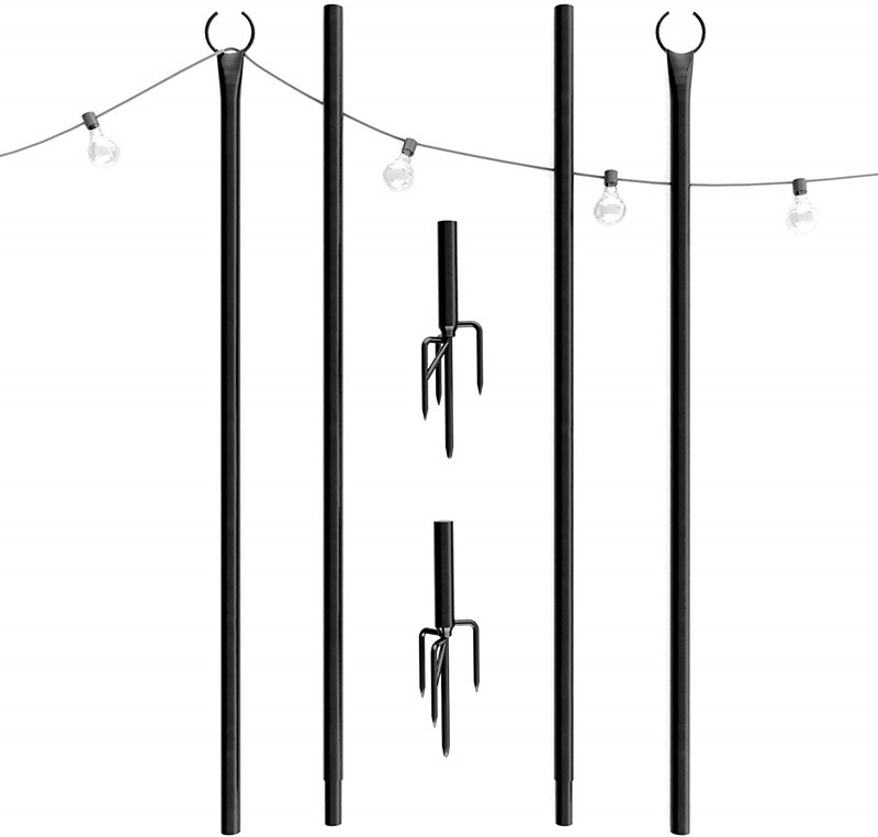 Festival of Lights Support rod Ground insertion G40 Lamp string bracket