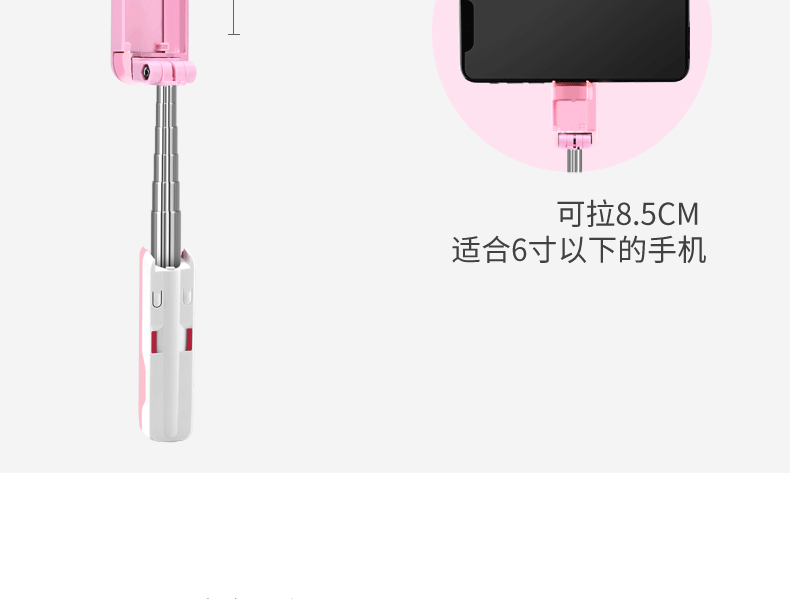 Perche selfie en Acier inoxydable - Ref 3386994 Image 32