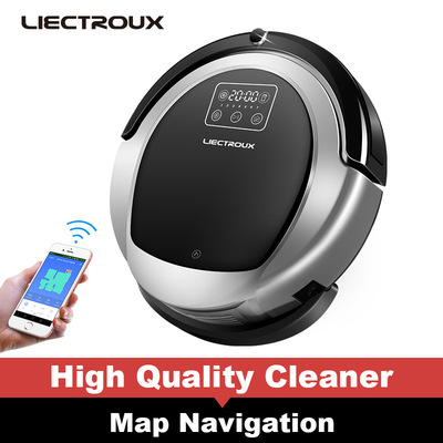 德国LIECTROUX莱尔克斯扫地机器人B6009地图导航app控制水箱UV灯|ru