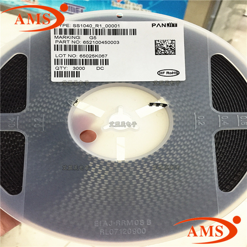 SS1040-R1 丝印：SS1040  封装SOD-123 贴片肖特基二极管全新现货