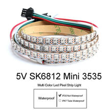 SK6812 WS2812B 144灯 内置ic 3535灯珠 幻彩全彩灯带 7mm 5V