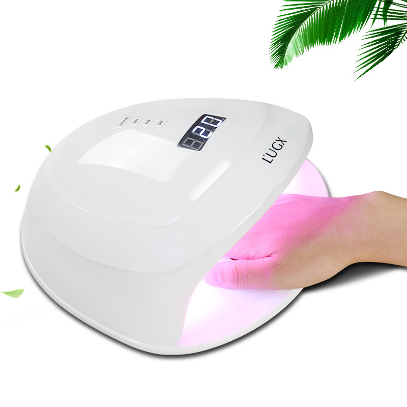 56 W Red Ultraviolet Nail Lamp U V/ L E D Nail Phototherapy Machine Quick-drying Nail Dryer