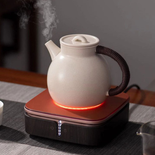 Demingtang Maoyan second generation electric ceramic stove tea stove intelligent silent water boiling Taiwan white pottery pot household small tea maker