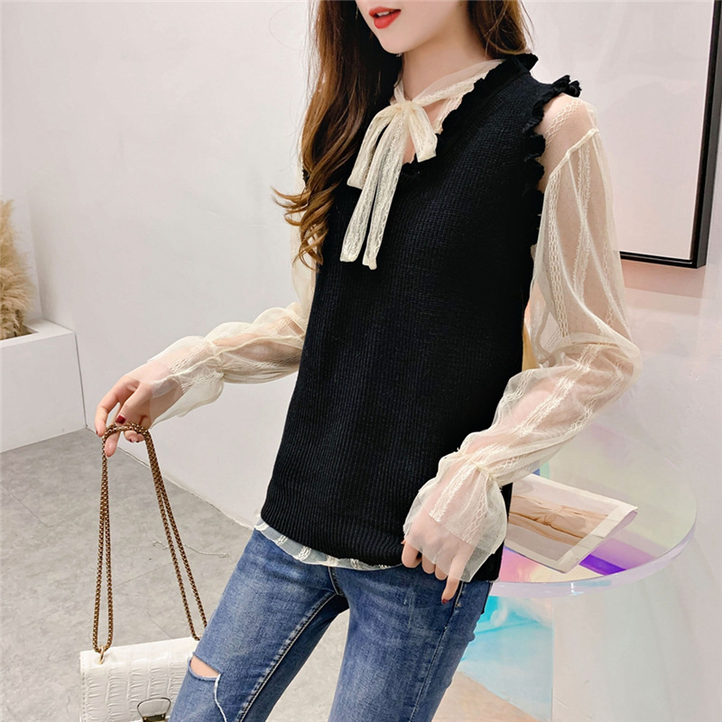 Gilet femme en Tricot - Ref 3317152 Image 3