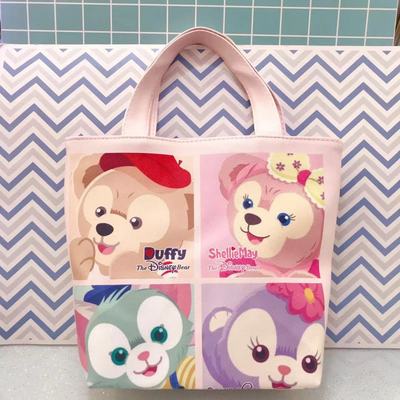 2019 lovely Cartoon portable Storage bag Bento bag Carrying bag KT Duffy Cinnamoroll Sesame Street