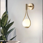 Скандинавский креативный светильник для гостиной, металлическое модное современное и минималистичное бра, фонарь для кровати для коридора
