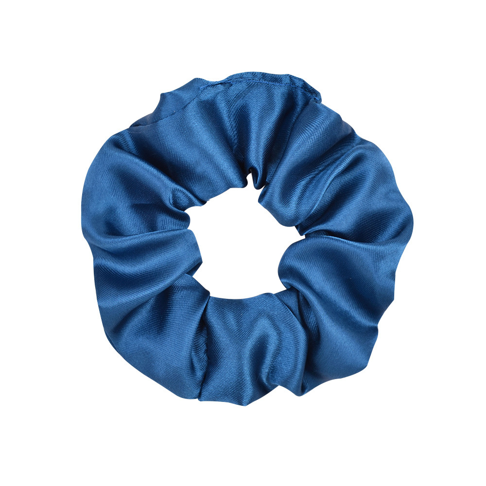 New Solid Color Large Intestine Hair Scrunchies Set display picture 2