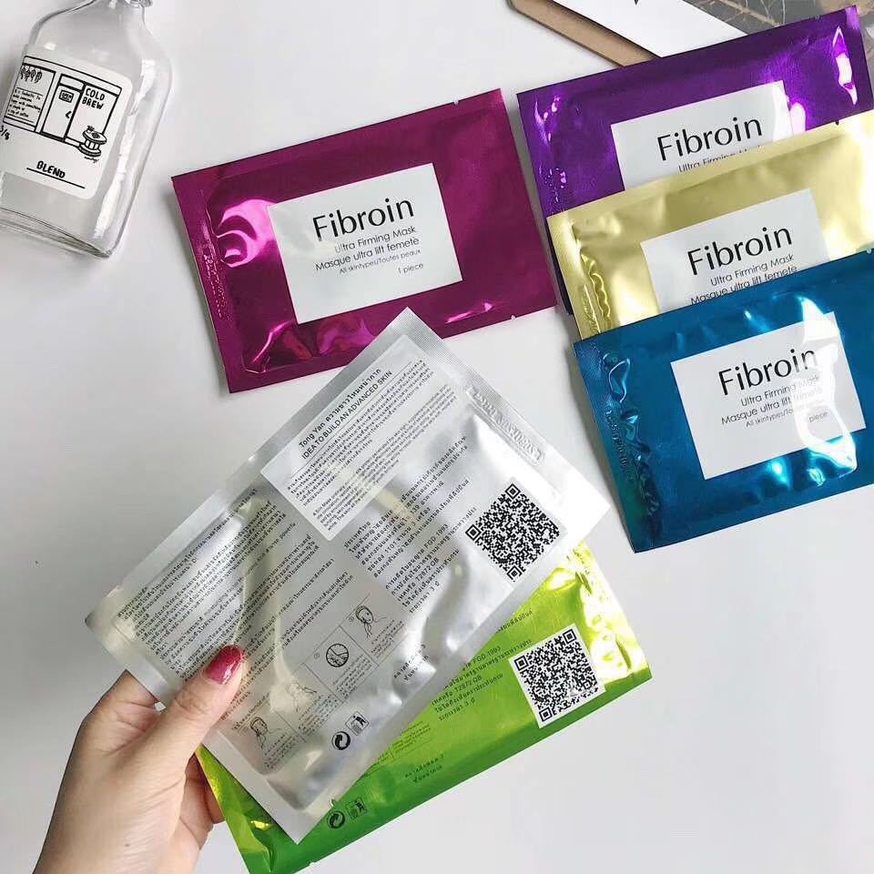 有中文标 泰国Fibroin Ultra 童颜蚕丝面膜 保湿补水滋润F面膜-阿里巴巴