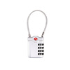 TSA Customs Lock 19 years new zinc alloy red dot luggage small hanging lock lock Little mini customs password lock