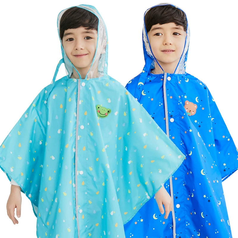 Children's breathable waterproof raincoat for elementary school students