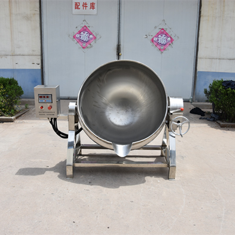 供应烧鸡鸭脖卤煮锅 燃气夹层锅 熟食店专用大容量煮肉锅 可定做